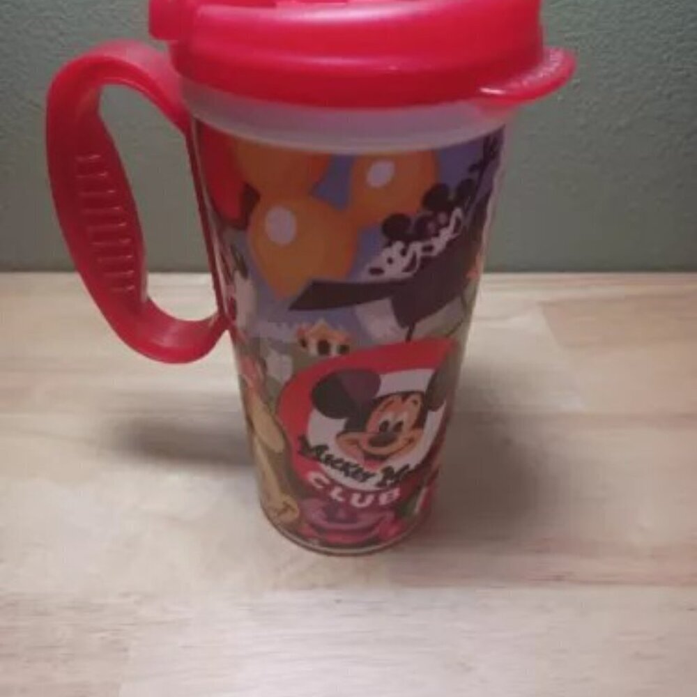 Mickey Mouse Club Disney Parks Travel Resort Whirley Drink Mug EUC - Picture 2 of 6